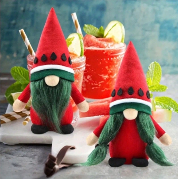 Watermelon Gnome Couple - Picture 1 of 1